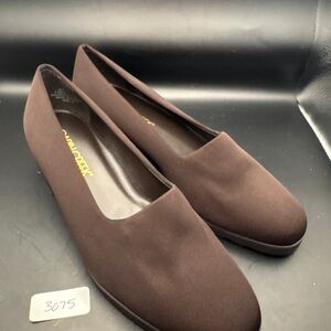 Cabin Creek brown slip on fabric slip on loafers - 6.5